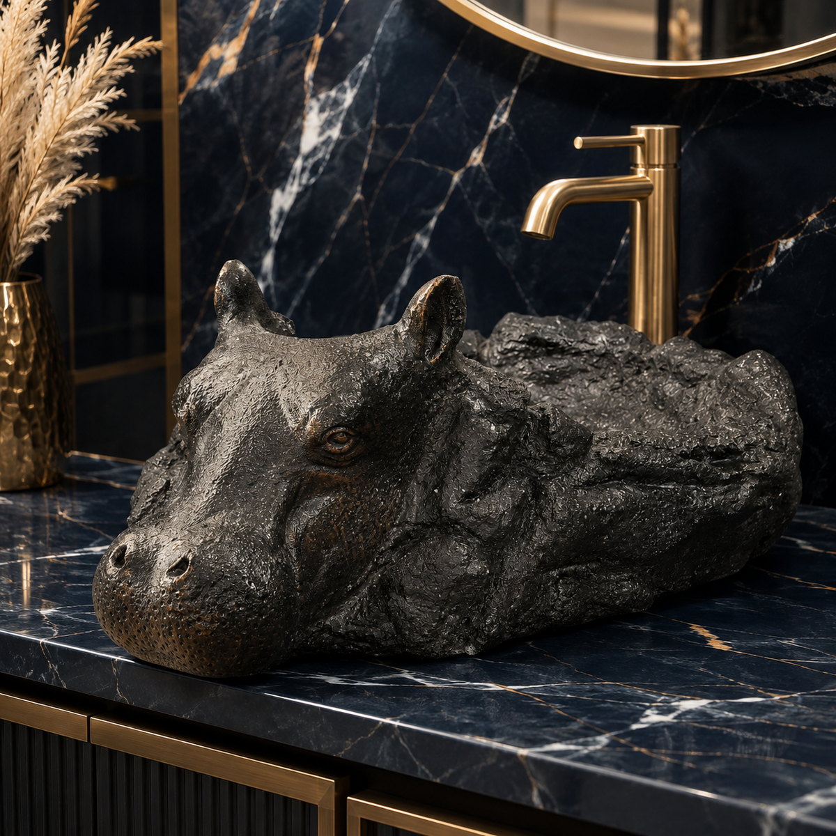 Vasque Hippopotame Impérial